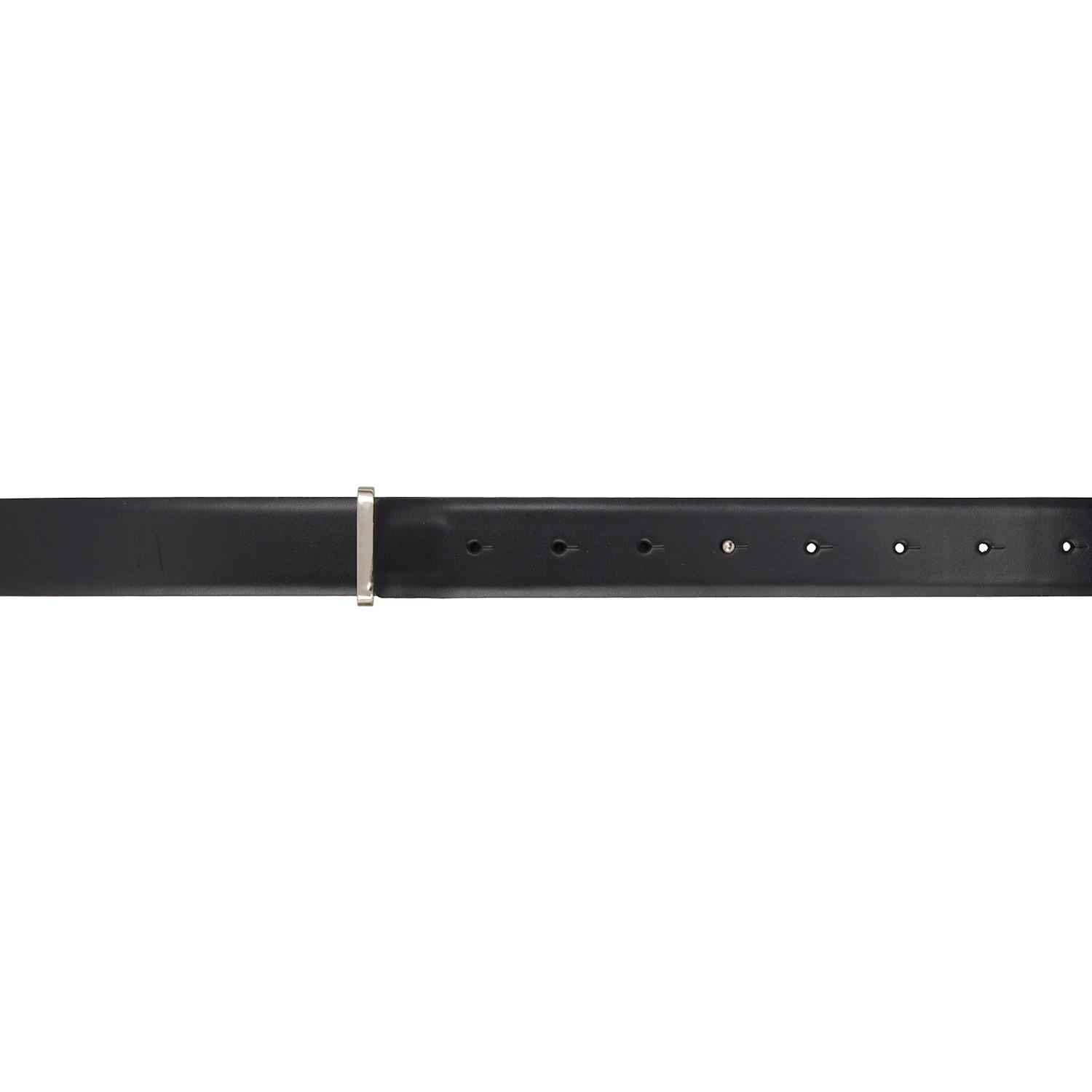 Toga Double Buckle Wide Belt in Black | Lyst