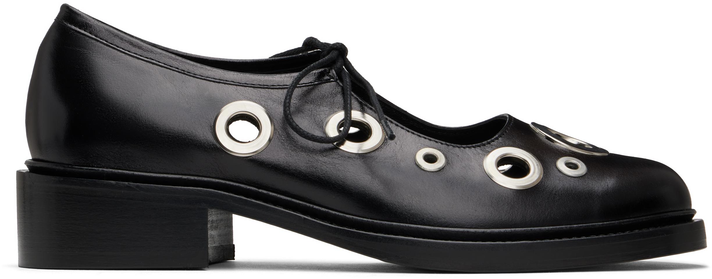 Nicole Saldana ファビアナ ブラック　パンプス　ローファー Nicole Saldaña Fabiana Loafers | Black | FARFETCH