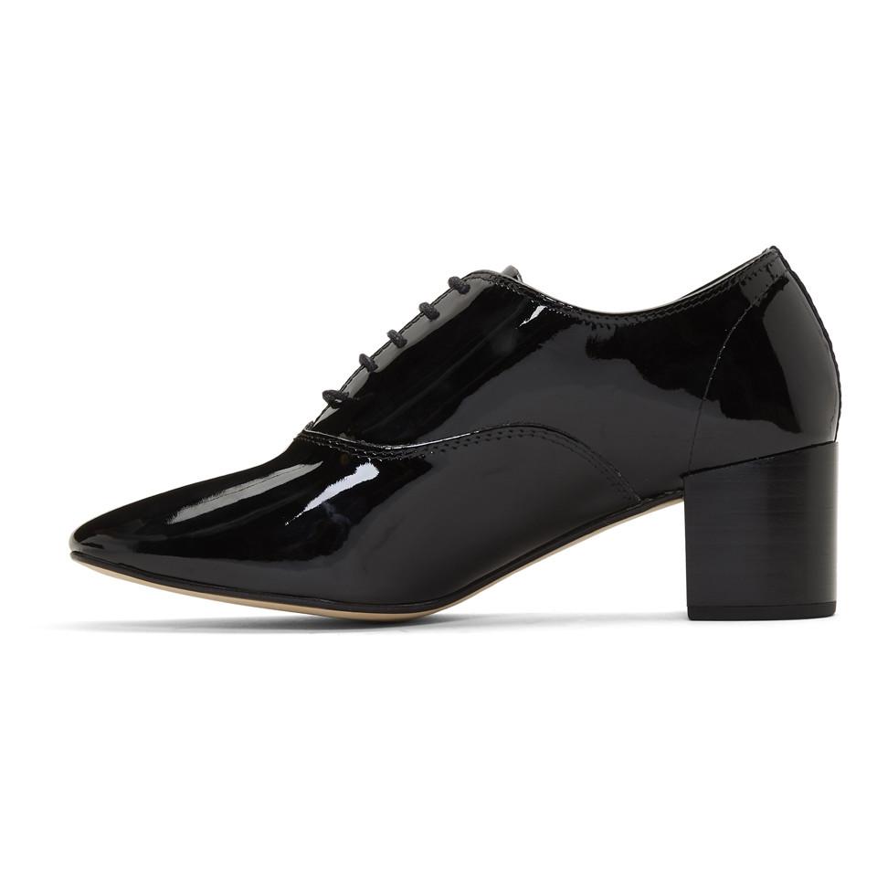 Repetto Patent Oxford Heels | Lyst