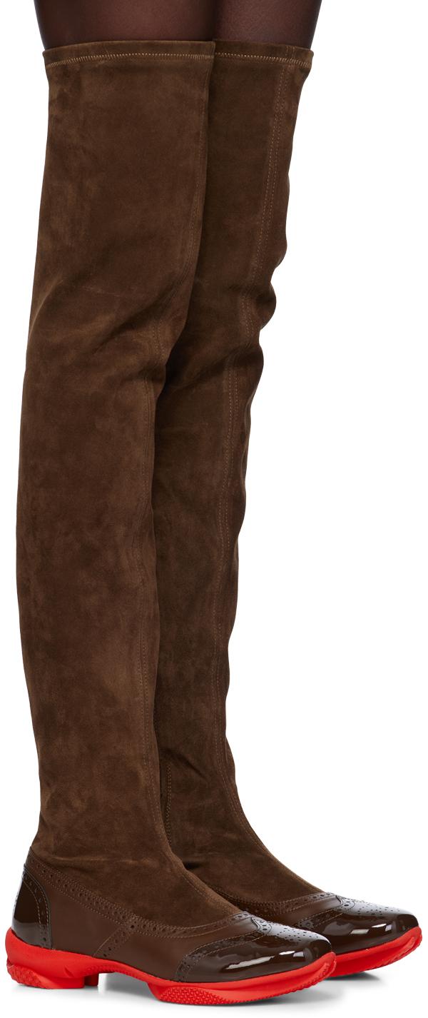 【関税込み】Kiko Kostadinov ブラウン Sonia ロングブーツ Kiko Kostadinov Brown Sonia High Boots Kiko Kostadinov