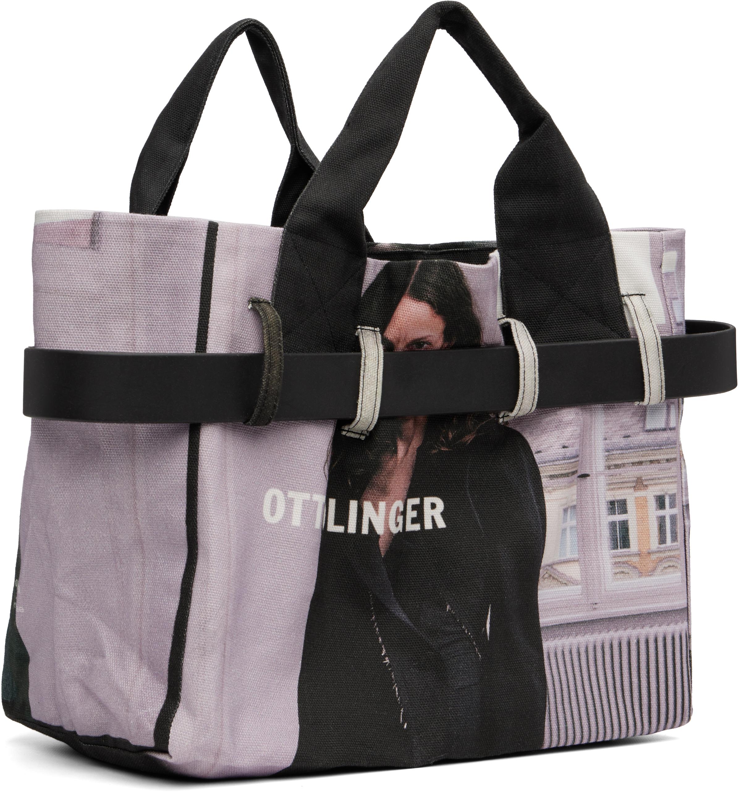 OTTOLINGER Maxi Belted Tote in Black | Lyst