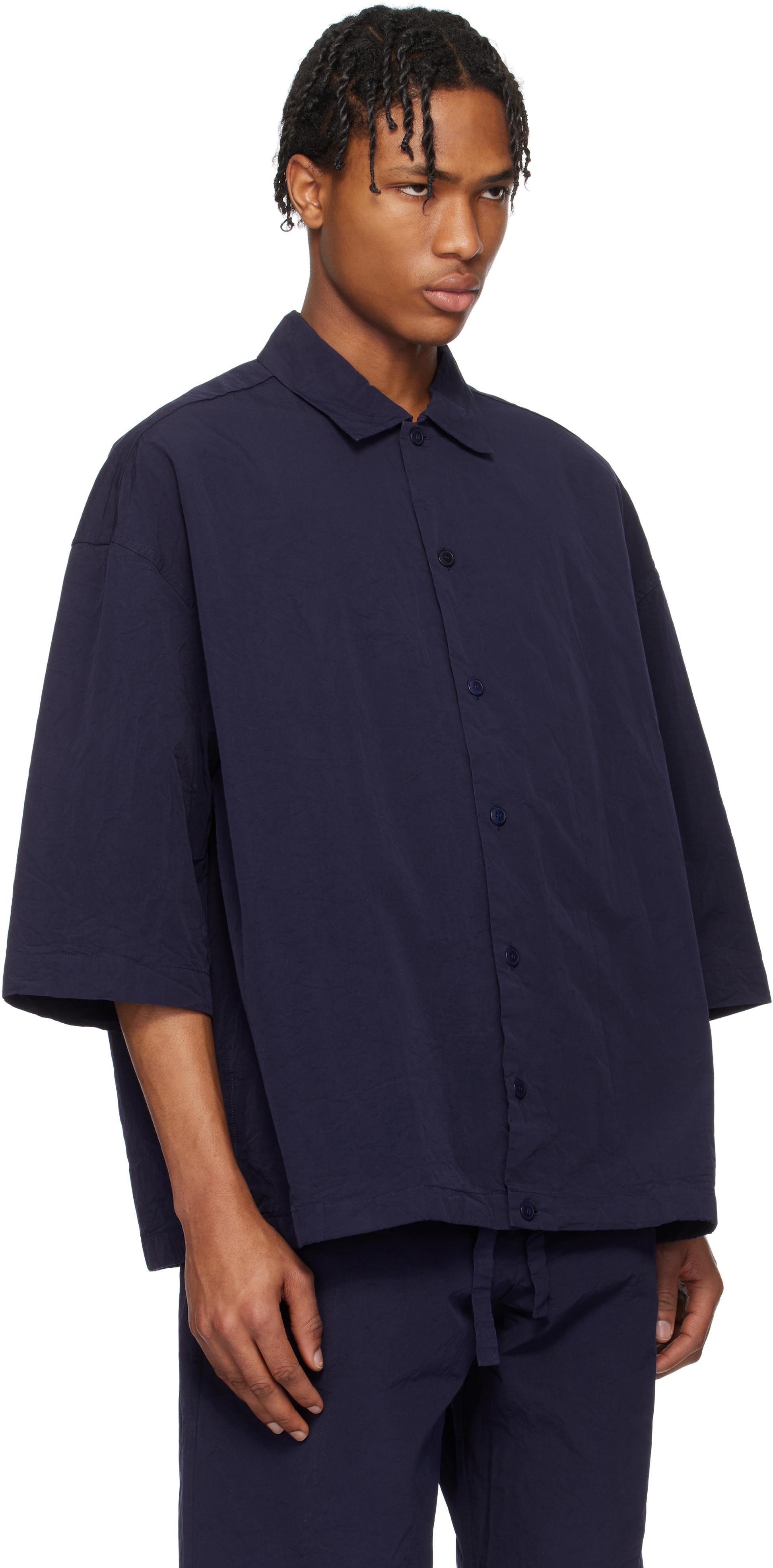 casey casey Square shirt S ケーシーケーシー シャツ コットン