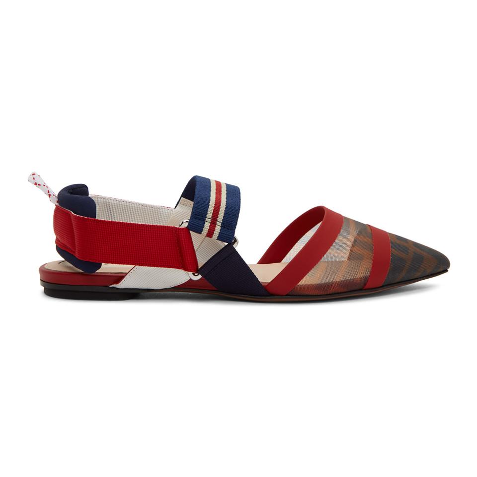 fendi colibri flat
