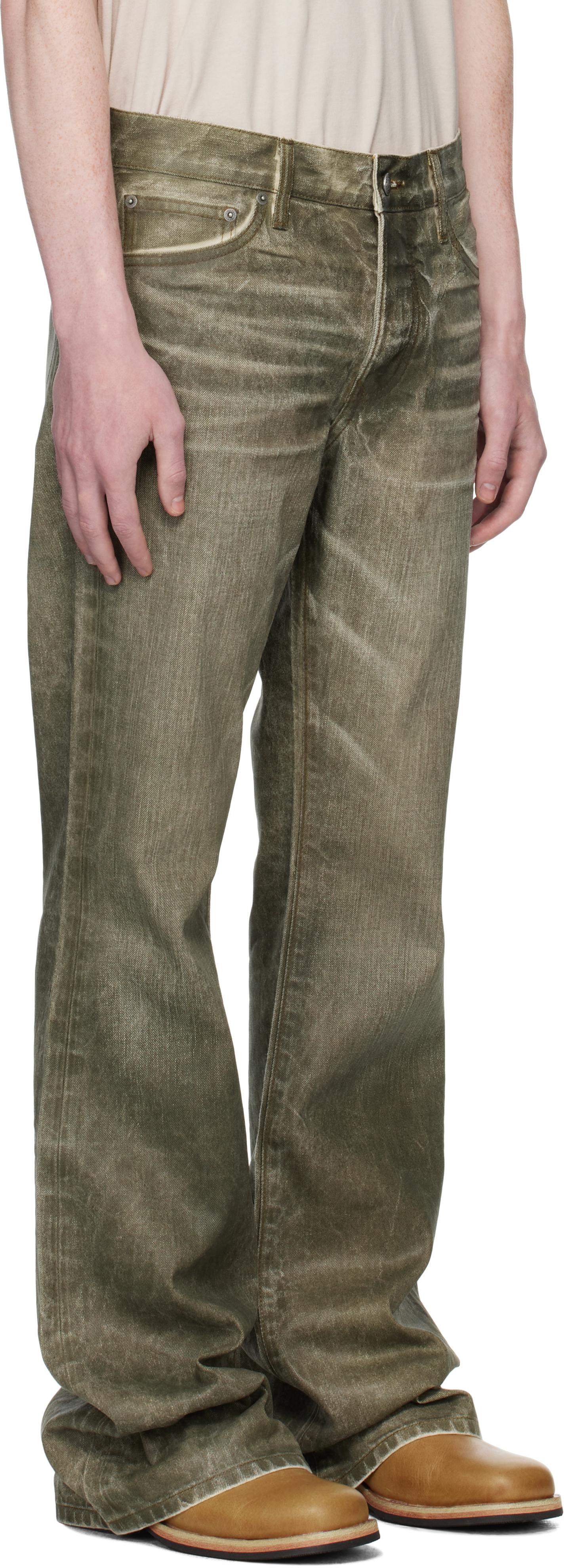 Jeans Droit Bleu Délavé 'Coût De La Liberté' - Taille 34 - Neuve Avec étiquettes