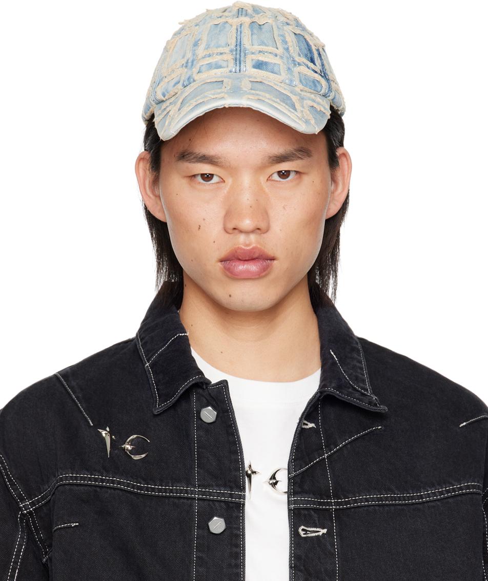 THUG CLUB Denim Cap in Black for Men | Lyst Australia