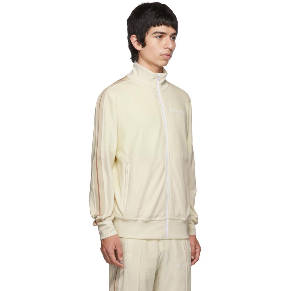 off white track top