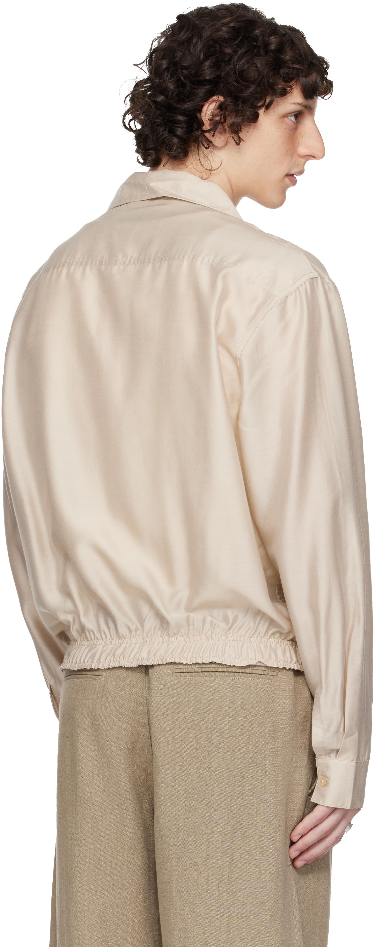 Our Legacy Work Shop Emporio Armani Libero Shirt in Natural for