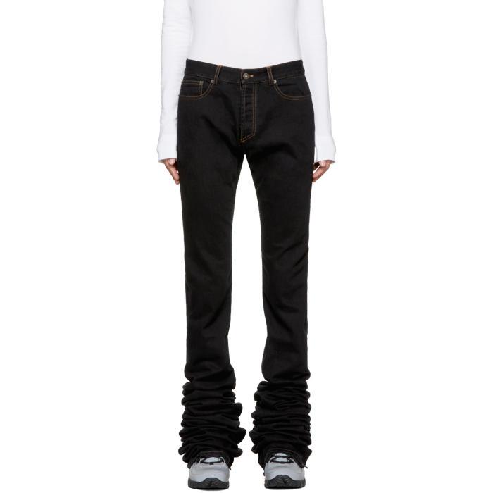 Y. Project Black Extra Long Jeans for Men | Lyst