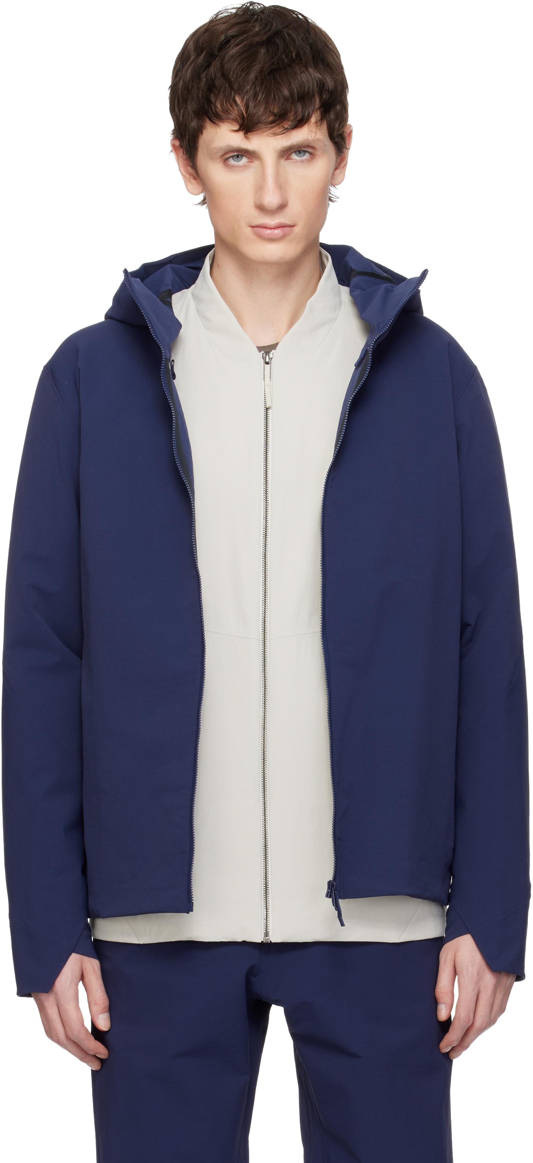Veilance Isogon Mx Hoody Jacket in Blue for Men | Lyst UK