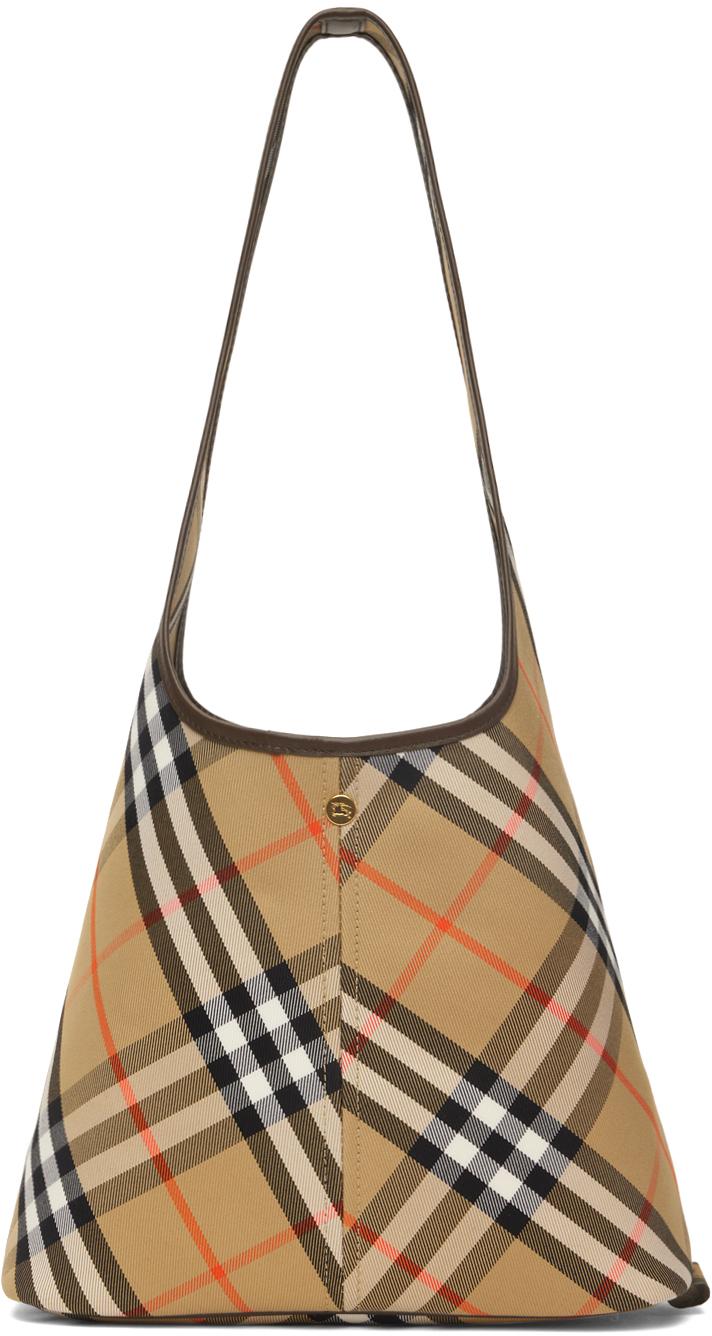 Burberry メッセンジャーバッグ ベージュ・チェック
