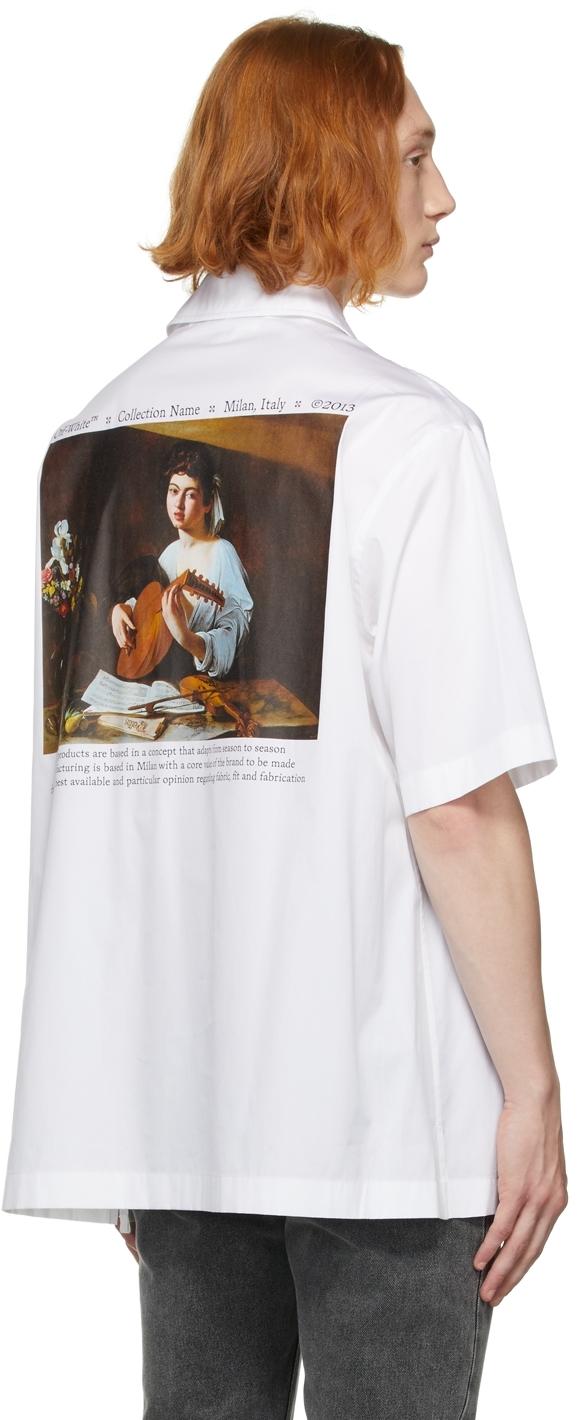 Off-White c/o Virgil Abloh White caravaggio Lute Holiday Shirt for