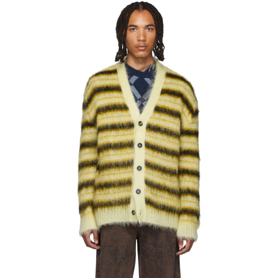 Black and yellow cardigan Clearance