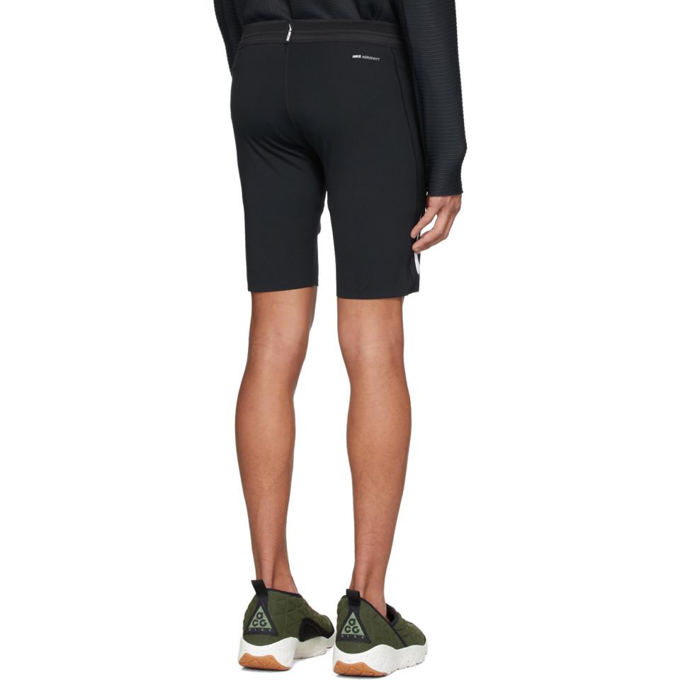 Nike Aeroswift 1/2-length Running Tights in Black for Men | Lyst