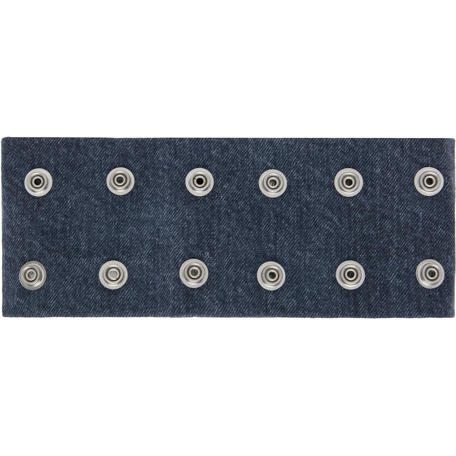 Rick Owens Concordians Strobe Neck Band Choker in Blue for Men