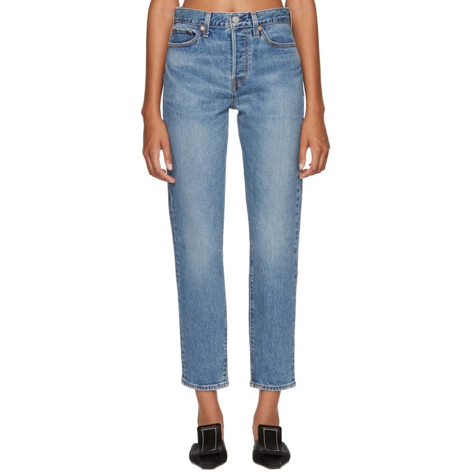 blue wedgie icon fit jeans