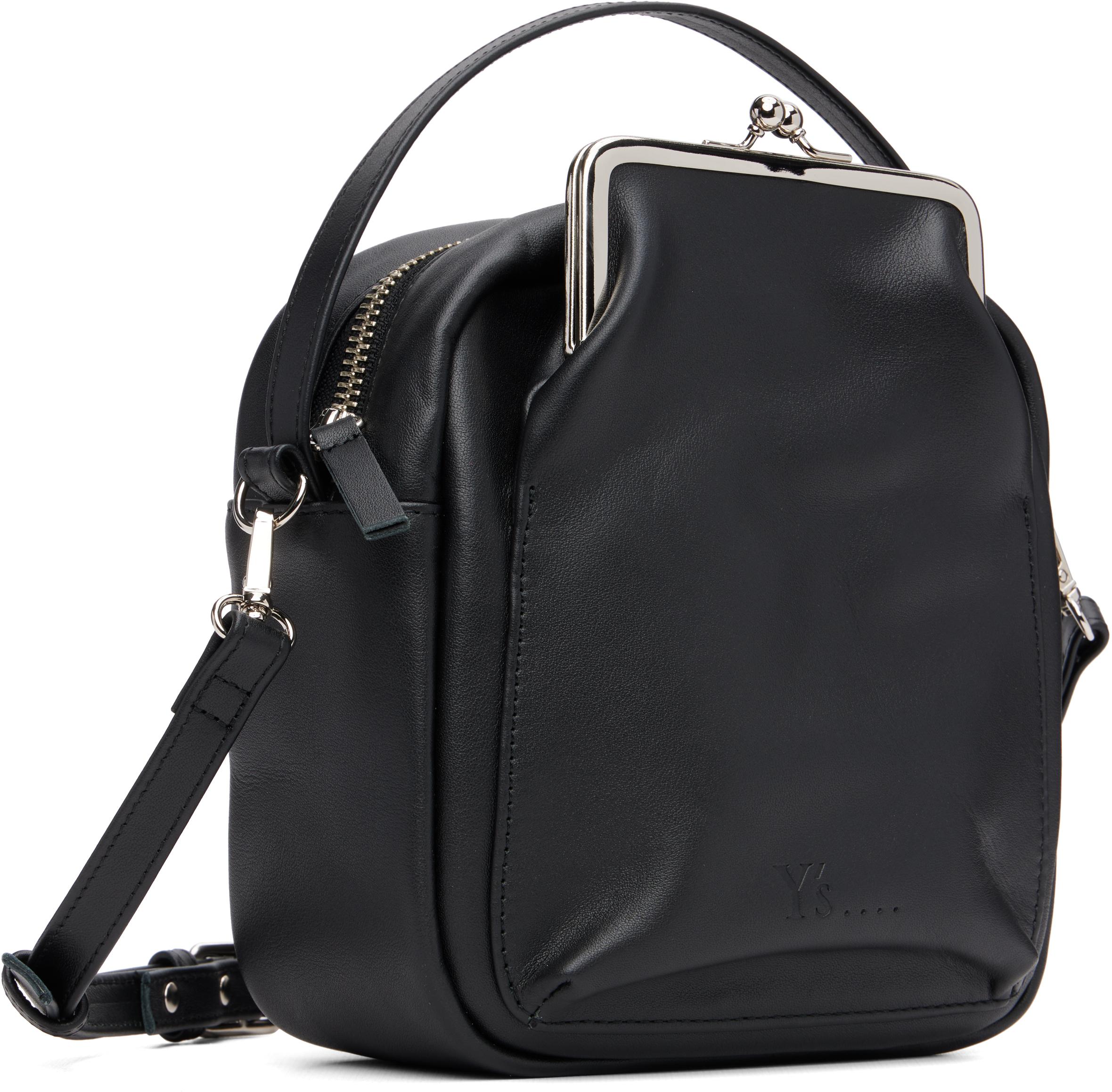 バッグ Yohji Yamamoto COW LEATHER Shoulder BAG COW LEATHER METAL CLASP BOX BAG(FREE SIZE Red): Y's.｜THE
