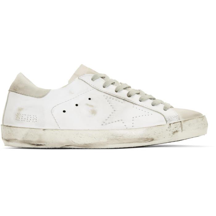 Golden goose white skate Clearance