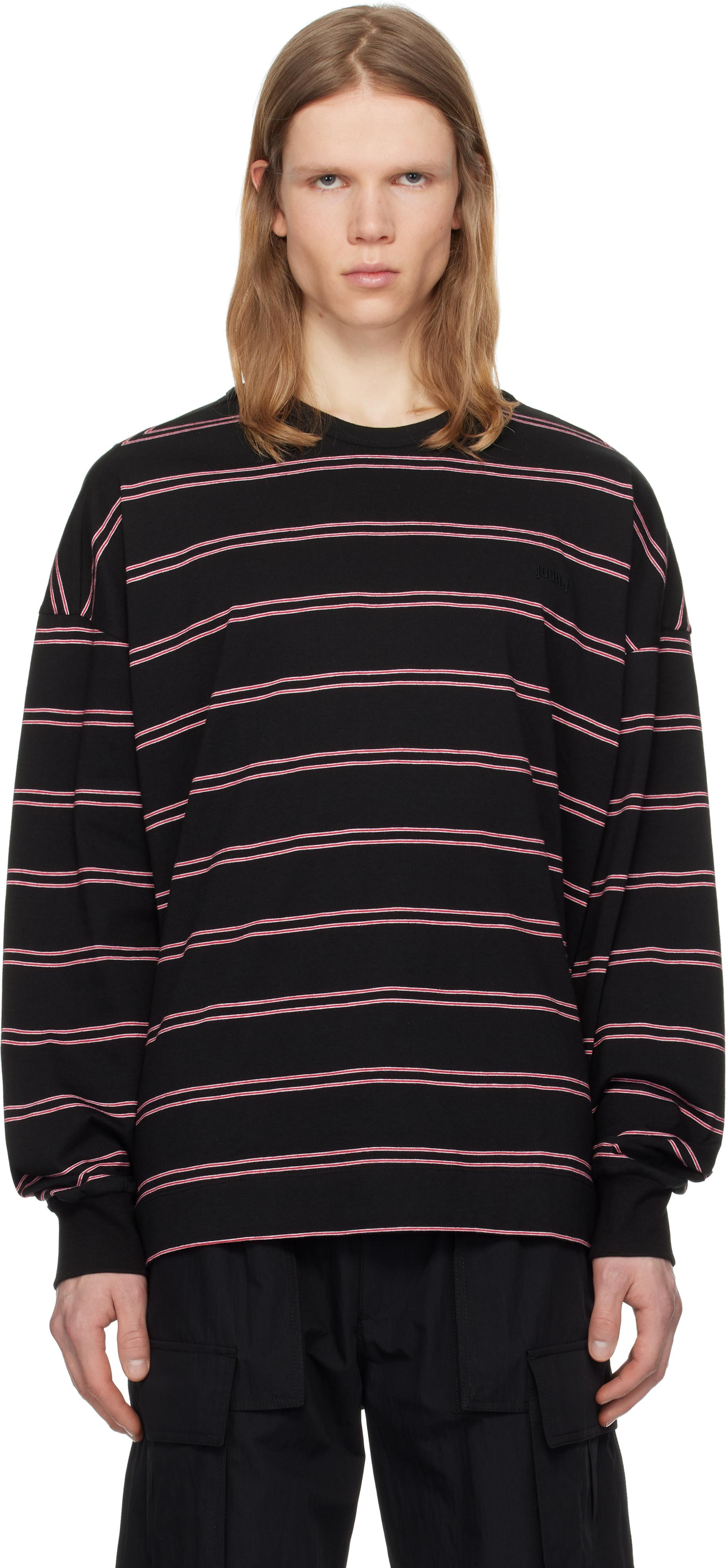 【Juun.J X Mapplethorpe】SS21 Striped T-shirt Juun.j t-shirts for Men | SSENSE