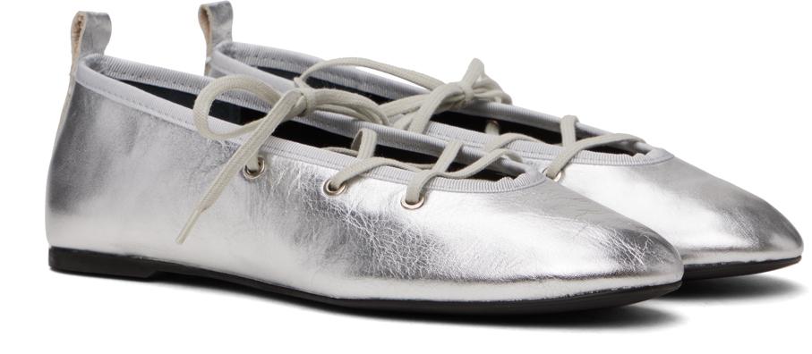 Paloma Wool Pina Ballerina Flats in Black | Lyst