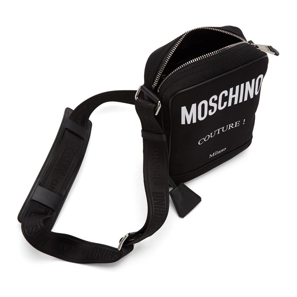 moschino messenger bolsa