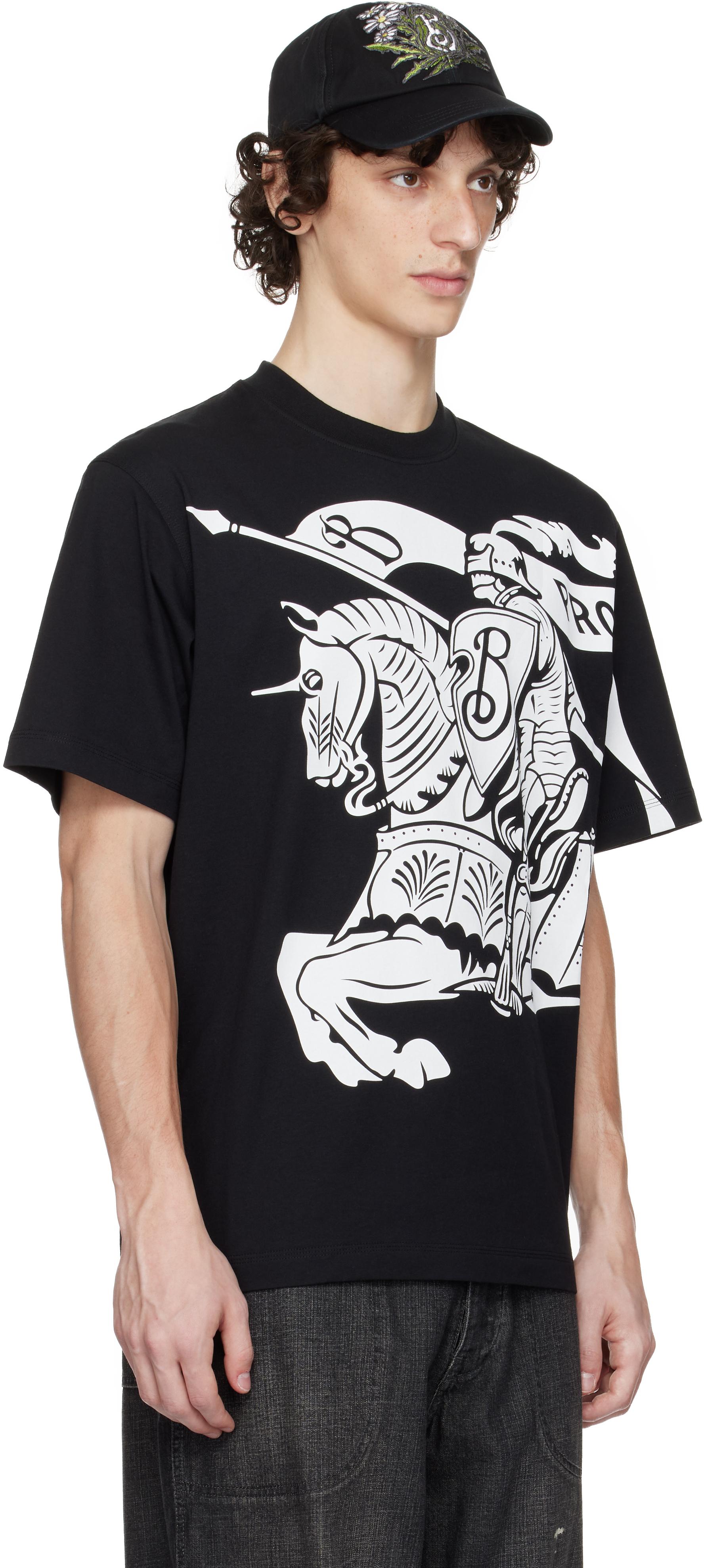 ☆Burberry☆ アブストラクト モンスタープリント 半袖Tシャツ BURBERRY 24SSモデル バーバリー GRAPHICS スクリーンプリント T