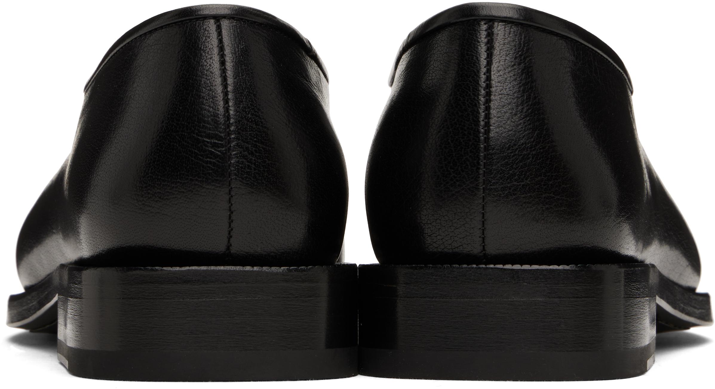 Lemaire Anatomic Slip On Loafers in Black for Men | Lyst