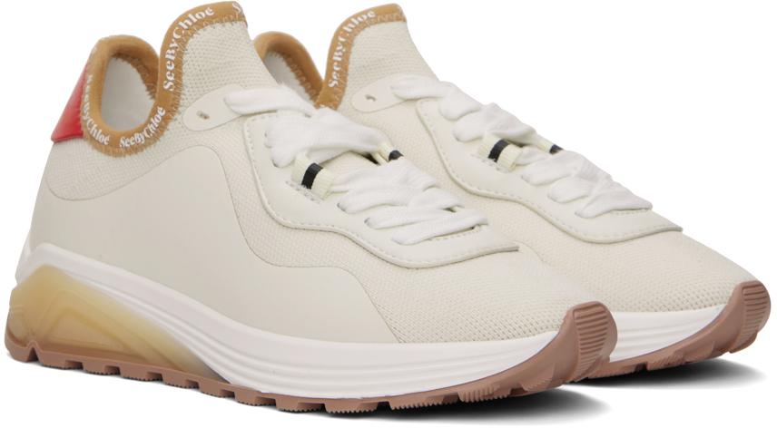 【関税込み】See by Chloe タン Brett スニーカー See By Chloe - Brett knit sneakers See by Chloe