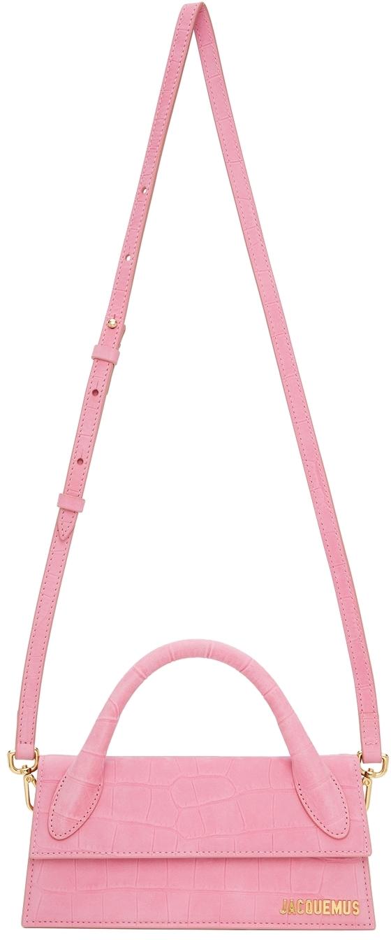 Le Chiquito Pink Long Top-Handle Bag – FORTY FIVE TEN