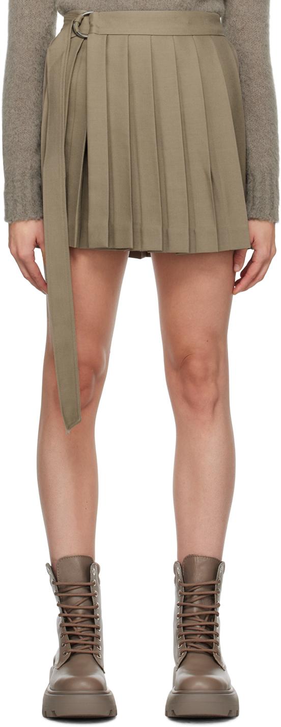 【関税込み】AMI Paris トープ フレア ミニスカート Ami Paris トープ プリーツ ミニスカート | Lyst