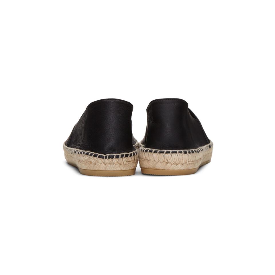 kenzo espadrilles black leather