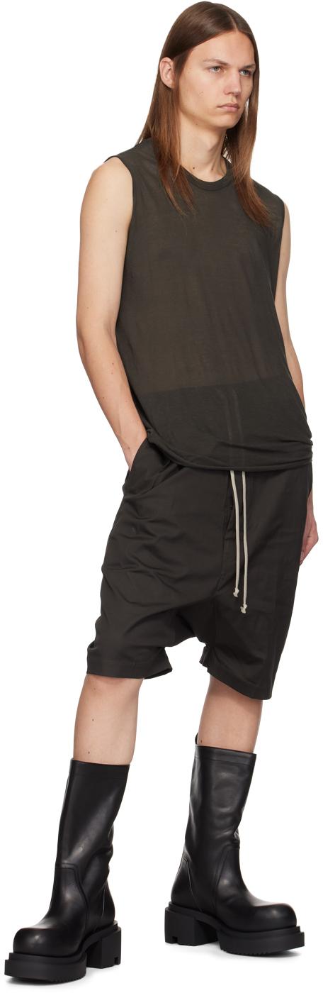 Rick Owens メンズ ブラック Lido Pull On Bogun ブーツ ブーツ