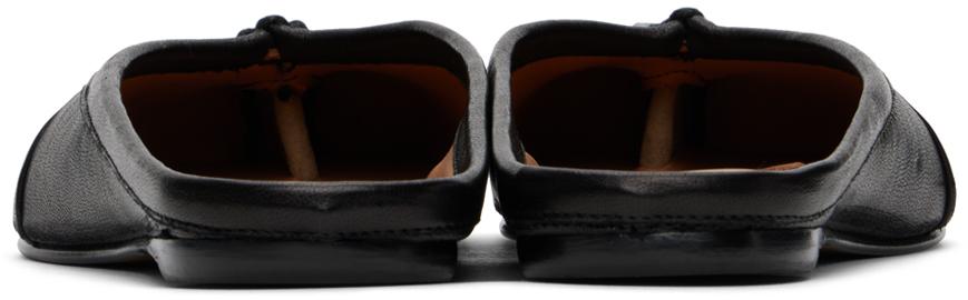 Maison Margiela レディース ブラック Tabi バレエシューズ フラット 