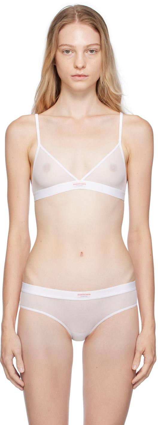 Alexander Wang ☆ホワイト シア ブラ レディース Alexander Wang ブラジャー | オンラインセールは