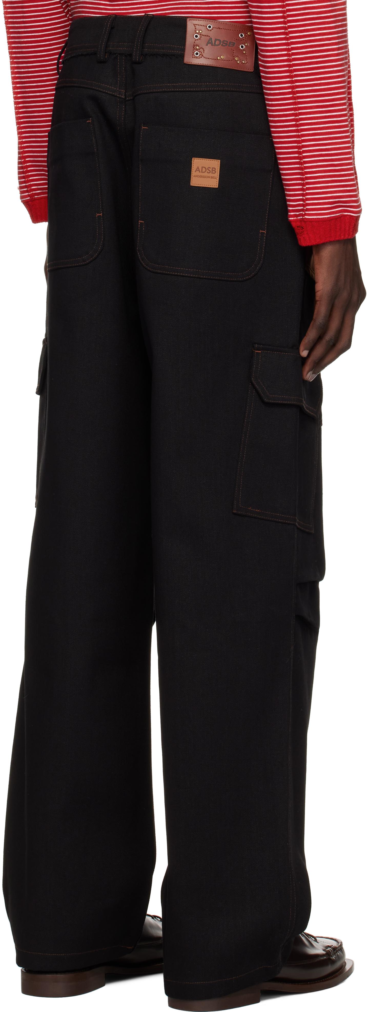 【Andersson Bell】 INSIDE OUT CARGO PANTS INSIDE OUT CARGO PANTS apa785m(BLACK) – Andersson Bell