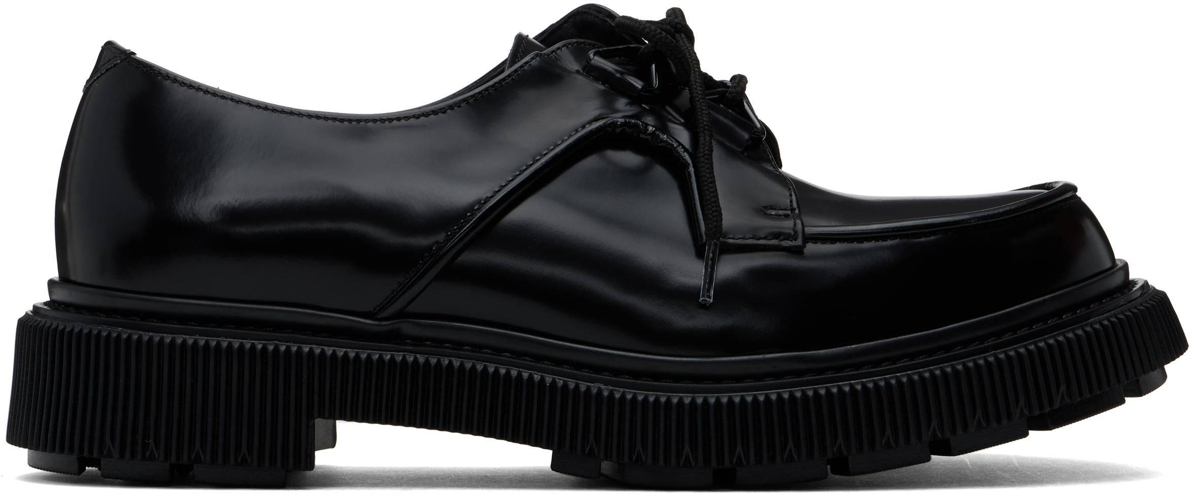 ADIEU Paris Type 190 ダービー 関税込み】Adieu ブラック Type 190 ダービー (ADIEU Paris