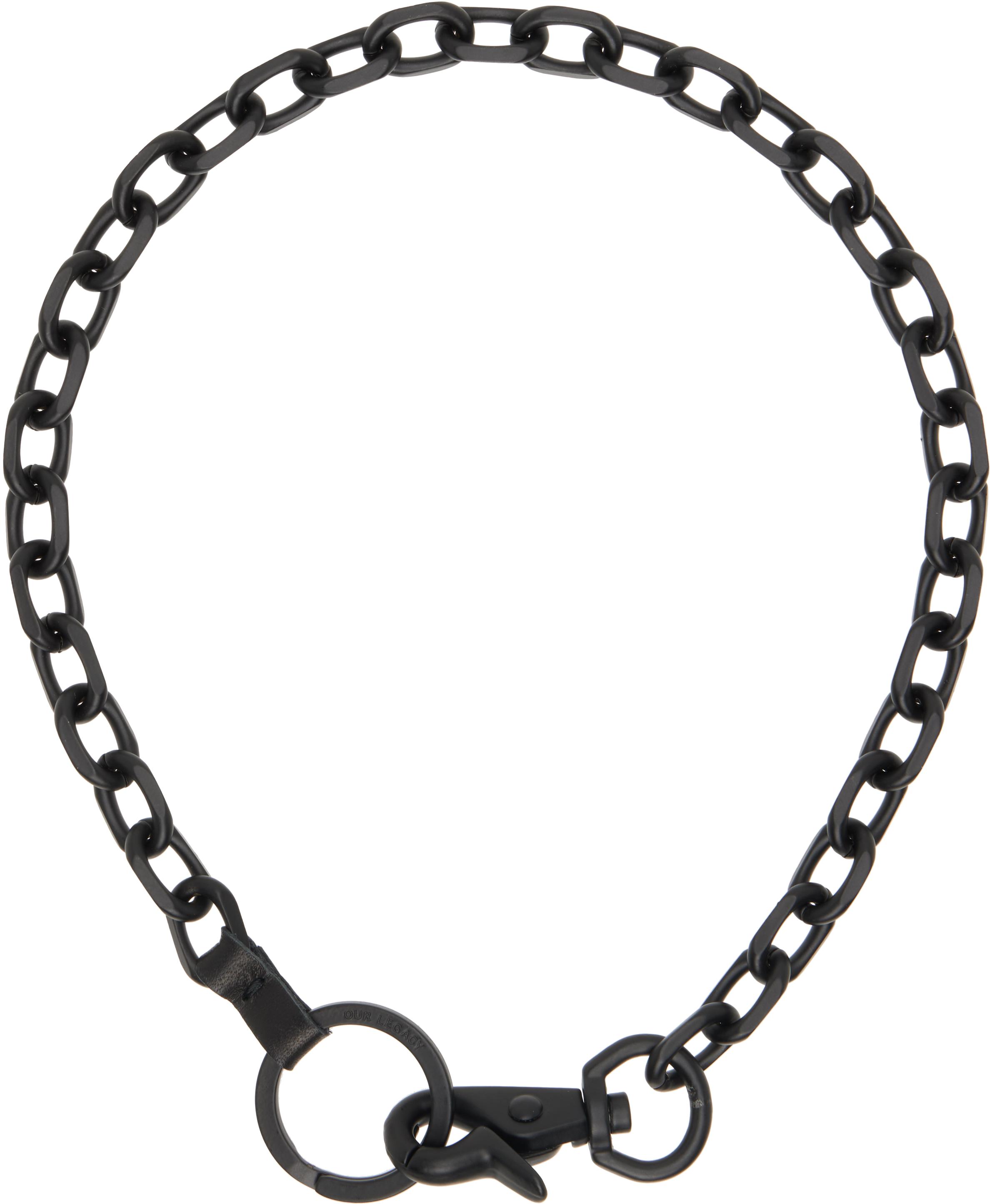 ☆OUR LEGACY☆ Udon Radon Necklace Dark Brown A4248ULD OUR LEGACY Udon Ladon Necklace | Brown | FARFETCH TH
