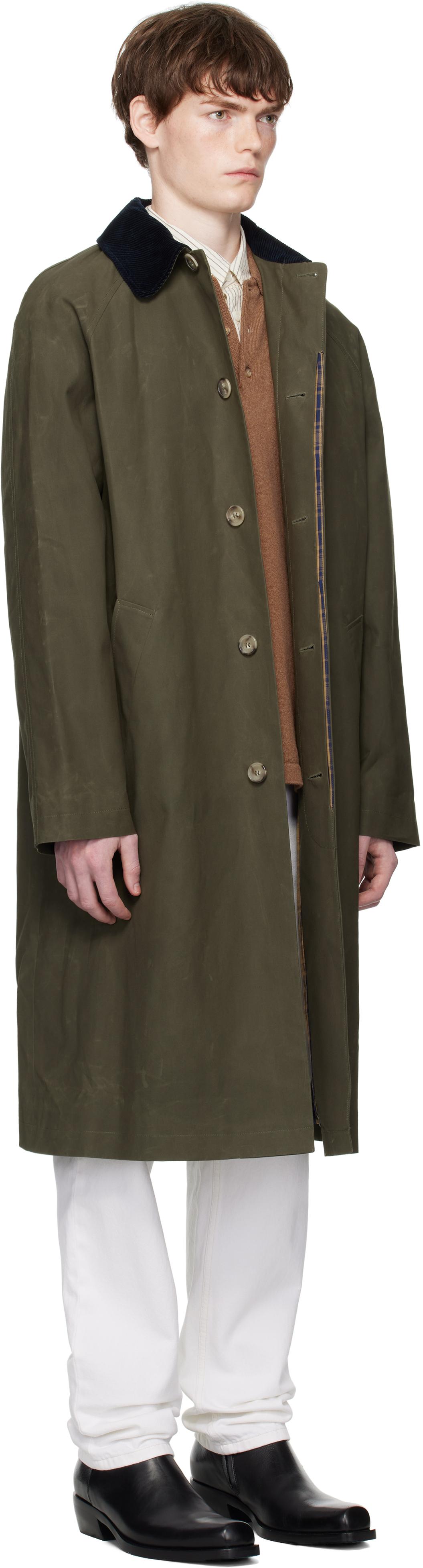 A.P.C. Levine ロングコート メンズ apc-JAC-MILITARY-KHAKI-Khaki-