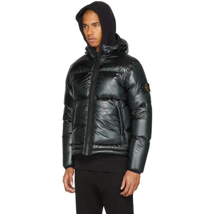 stone island shiny jacket