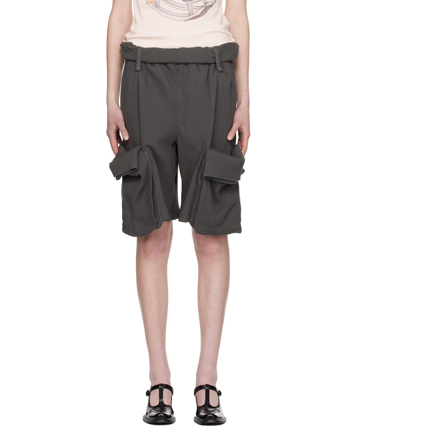 OPEN YY カーゴショートパンツ グレー レディース OPEN YY ハーフパンツ | オンラインセールは最大79%オフ | Lyst
