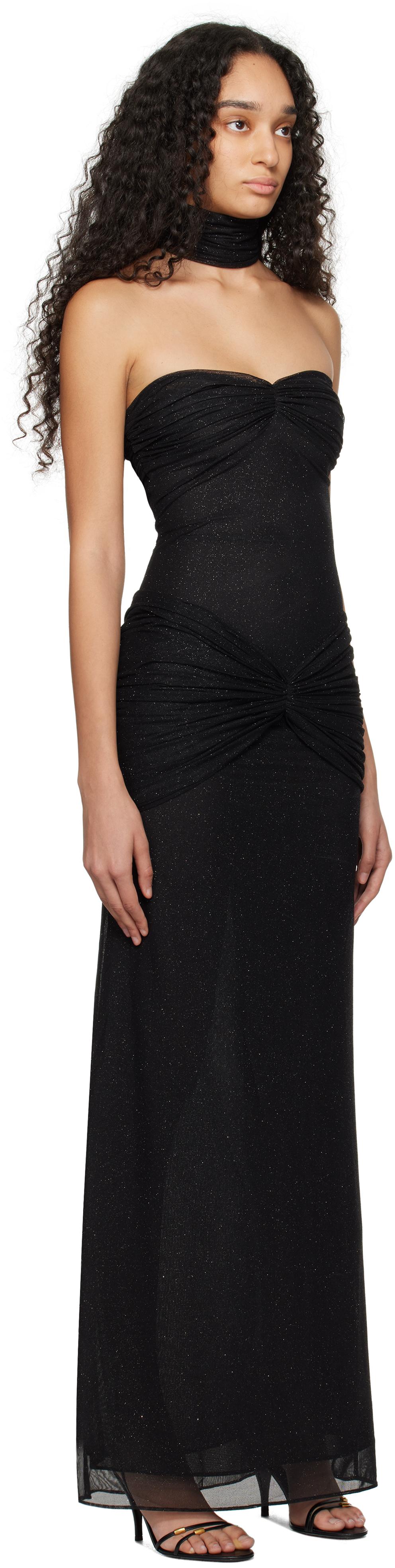 【関税込み】Mirror Palais タン The Starlite マキシドレス The Starlite Dress in Diamond Sand - Mirror Palais