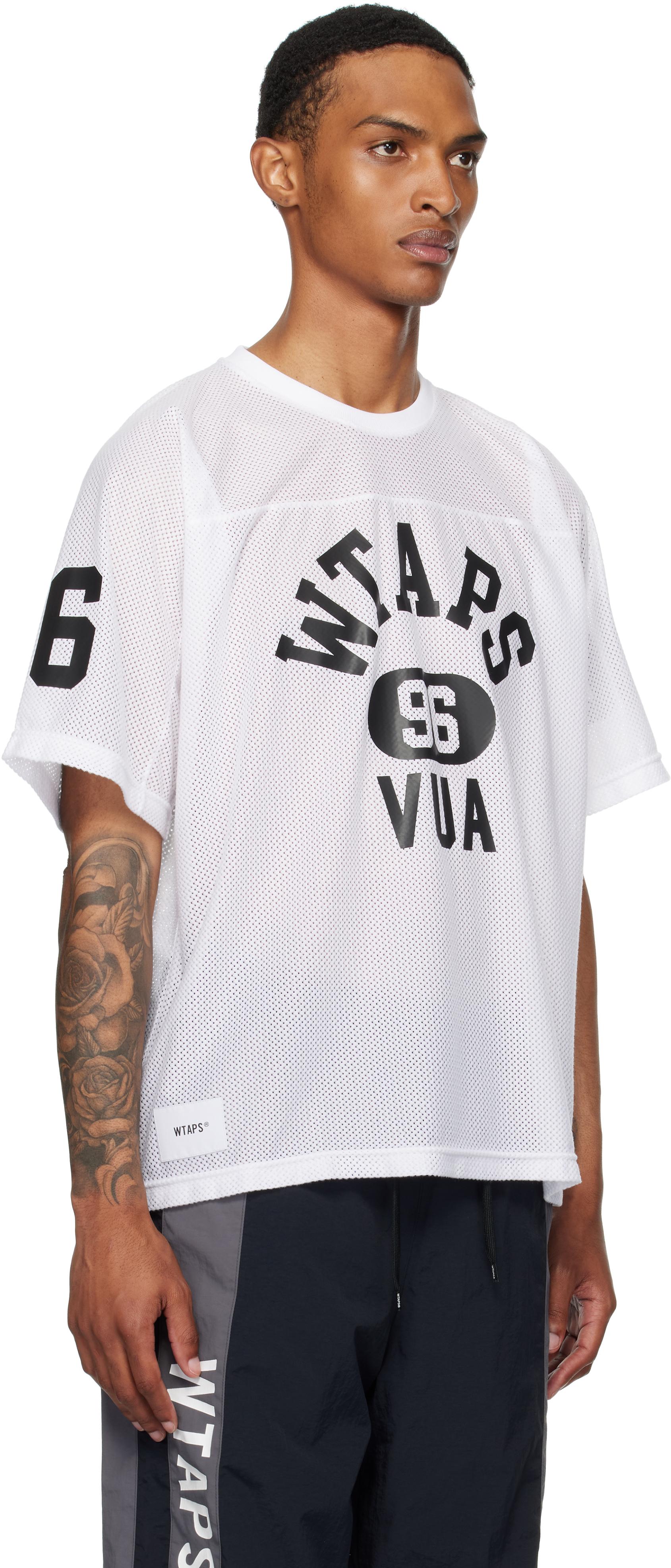 WTAPS Qb Jersey in White for Men | Lyst