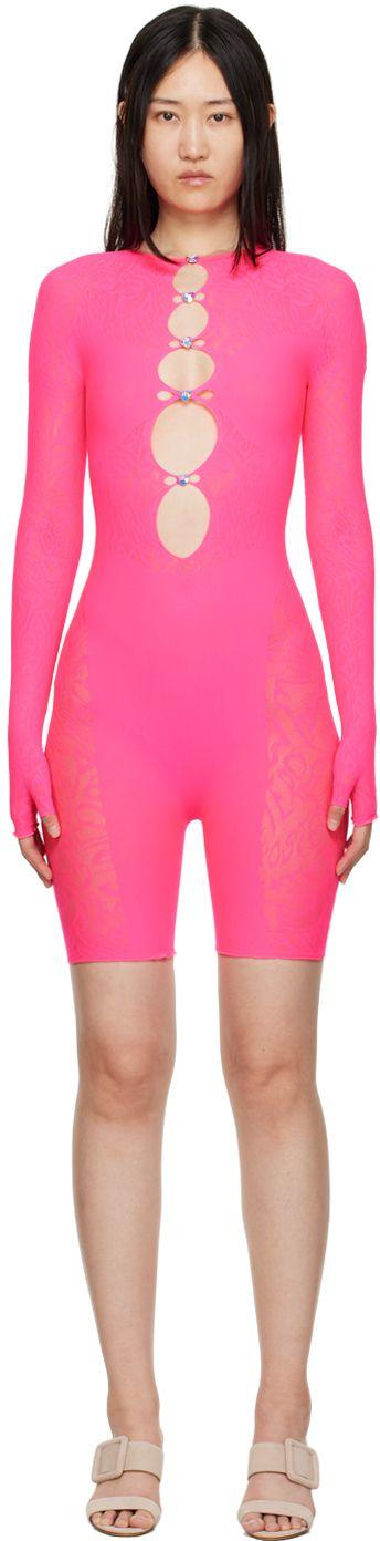Poster Girl Jetta Jumpsuit in Pink