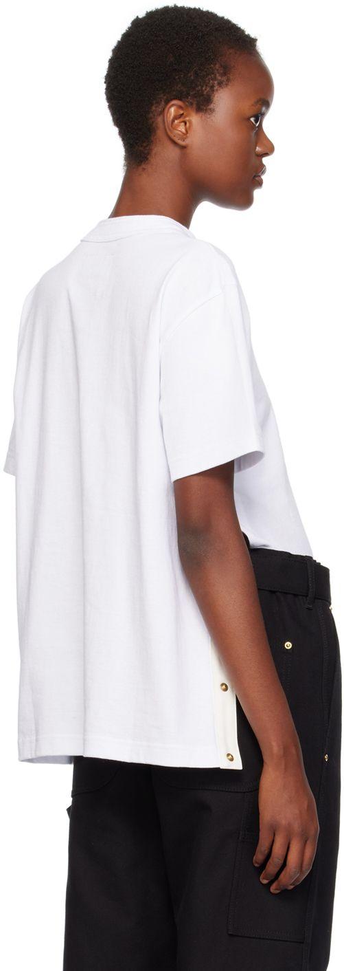 Sacai White Carhartt Wip Edition T shirt   Lyst