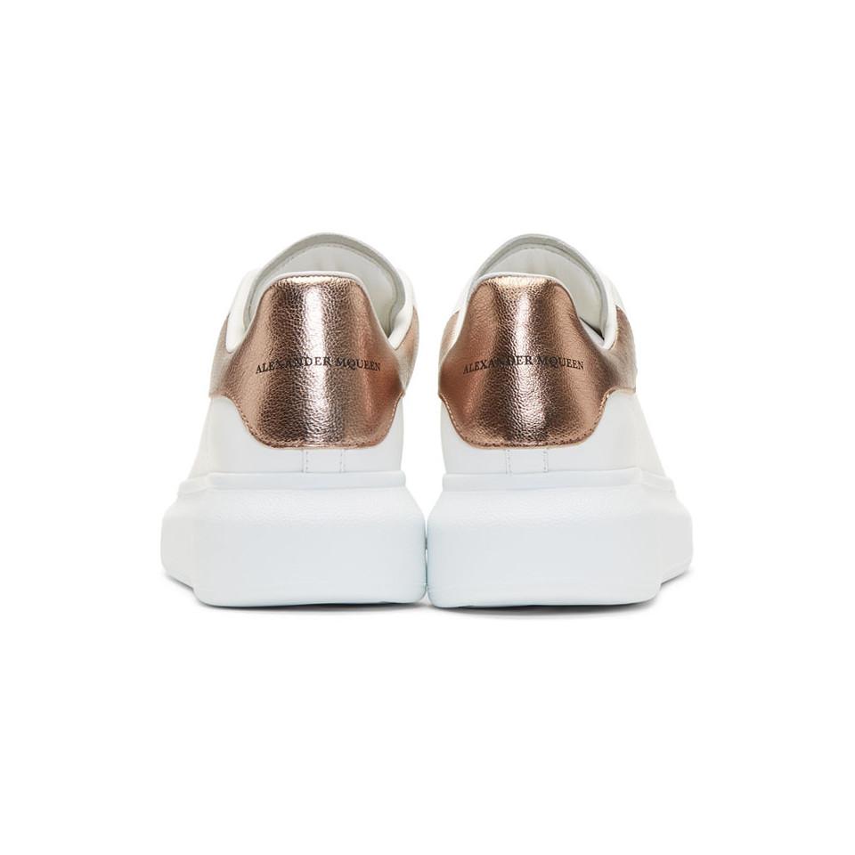 alexander mcqueen sneakers rose gold