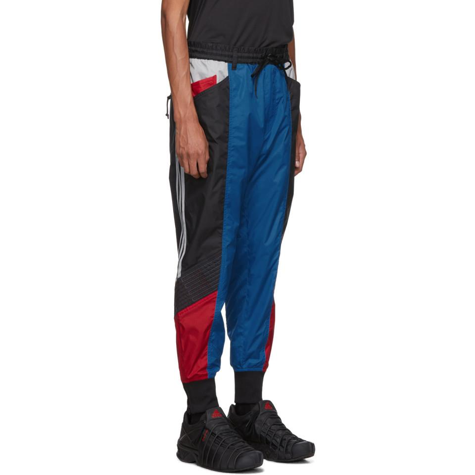 Synthetic Color Block Shell Track Pant 