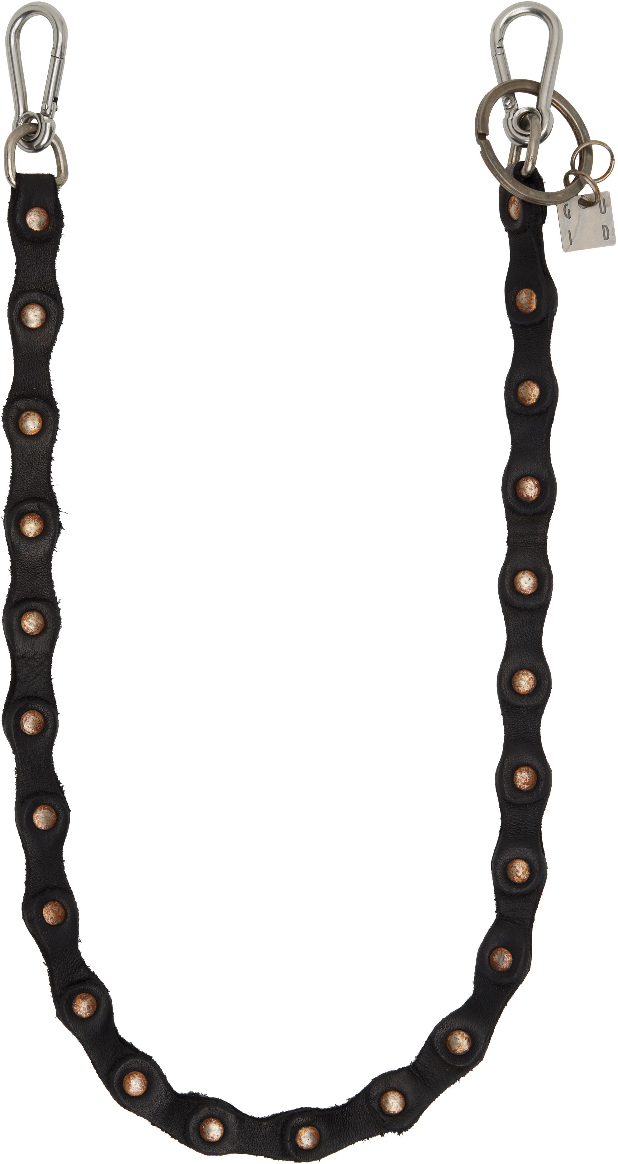 小物 GUIDI KEYCHAIN BLACK Guidi Leather Keychain in Black for Men | Lyst Canada