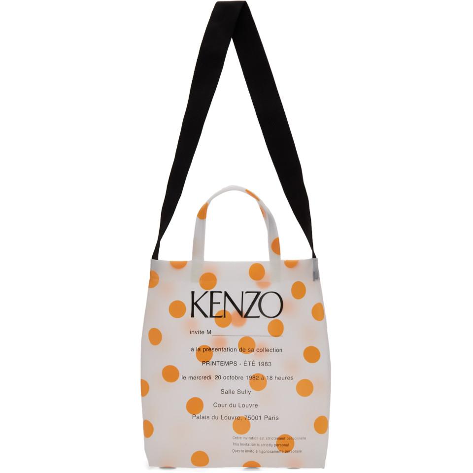 kenzo clear bag