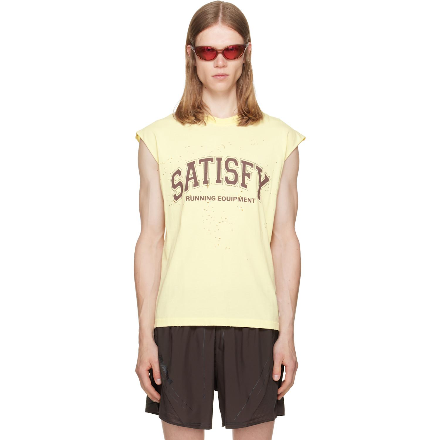 Satisfy ノースリーブTシャツ メンズ | Lyst