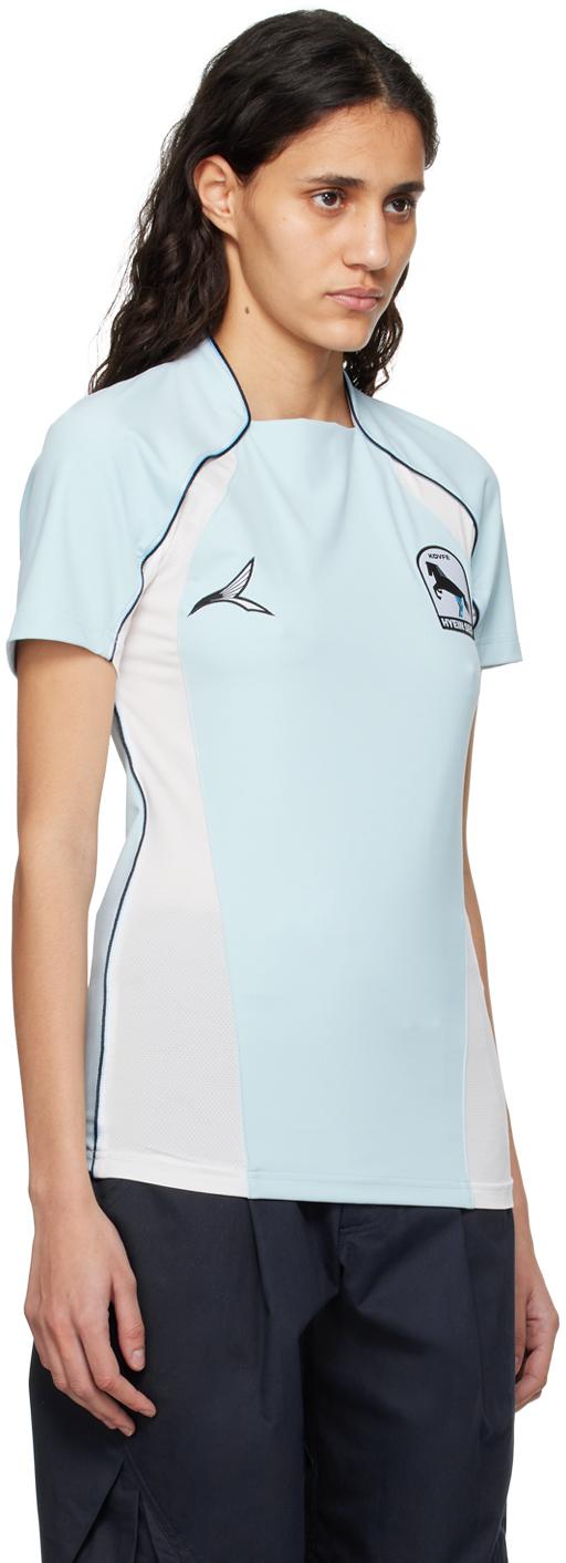 Hyein Seo レディース ブルー Football Tシャツ トップス Hyein Seo レディース ブルー Football Tシャツ トップス