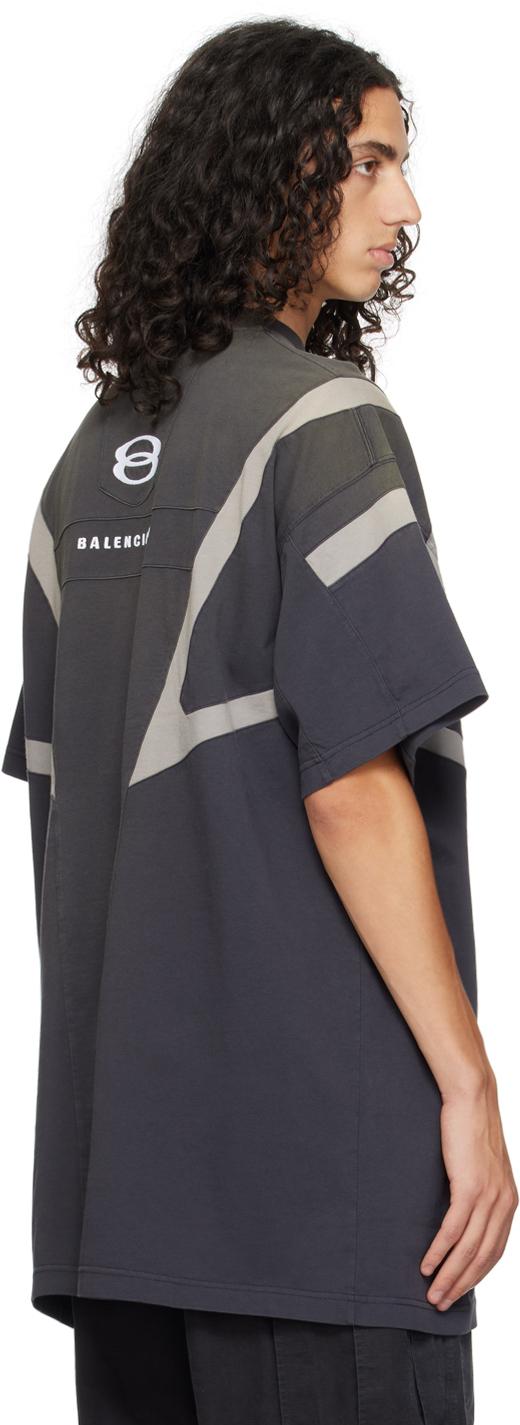 Balenciaga Unity Sports Icon Biker T-Shirt in Black for Men
